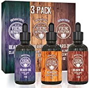 Viking Revolution Beard Oil 3-Pack