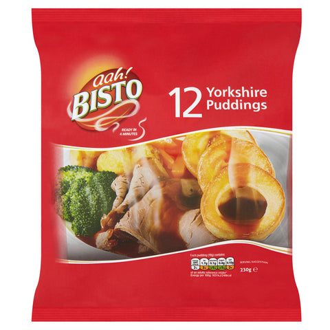 Aah Bisto Yorkshire Puddings, Bag Frozen