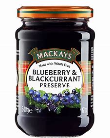 Mackays Blueberry & Blackcurrant preserve