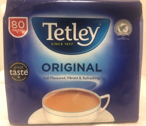UK Tetley Original 80 Teabags