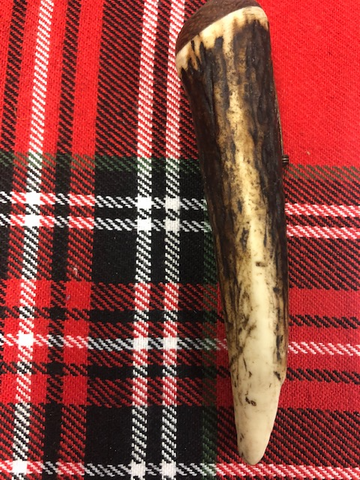 Scottish Roe Deer Antler Kilt Pin