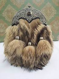 Full Dress Fox Fur Sporran