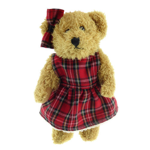 Teddy Bears in Royal Stewart Tartan