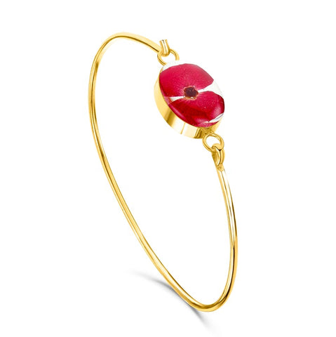 SV- Poppy, Oval Bangle