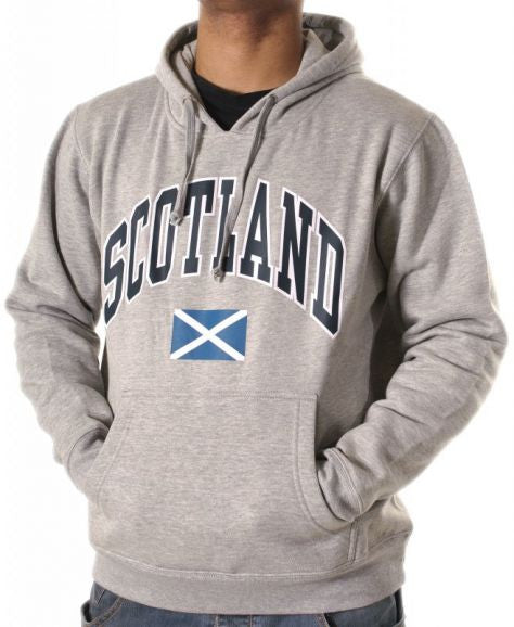 Gray Saltire Hooded top