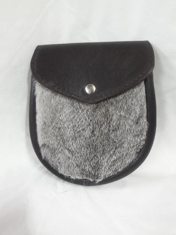ROADKILL SPORRAN BRAND - GREY RABBIT 1