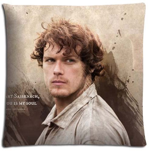 Outlander Jamie Fraser Pillow