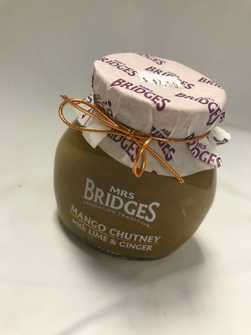Mango Chutney with Lime and Ginger, Mrs. Bridges