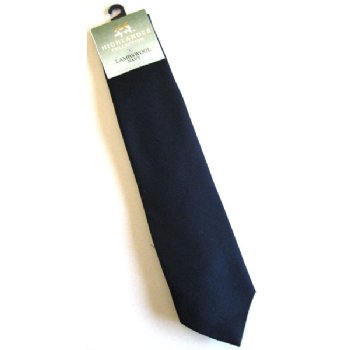 Solid Navy Blue Necktie