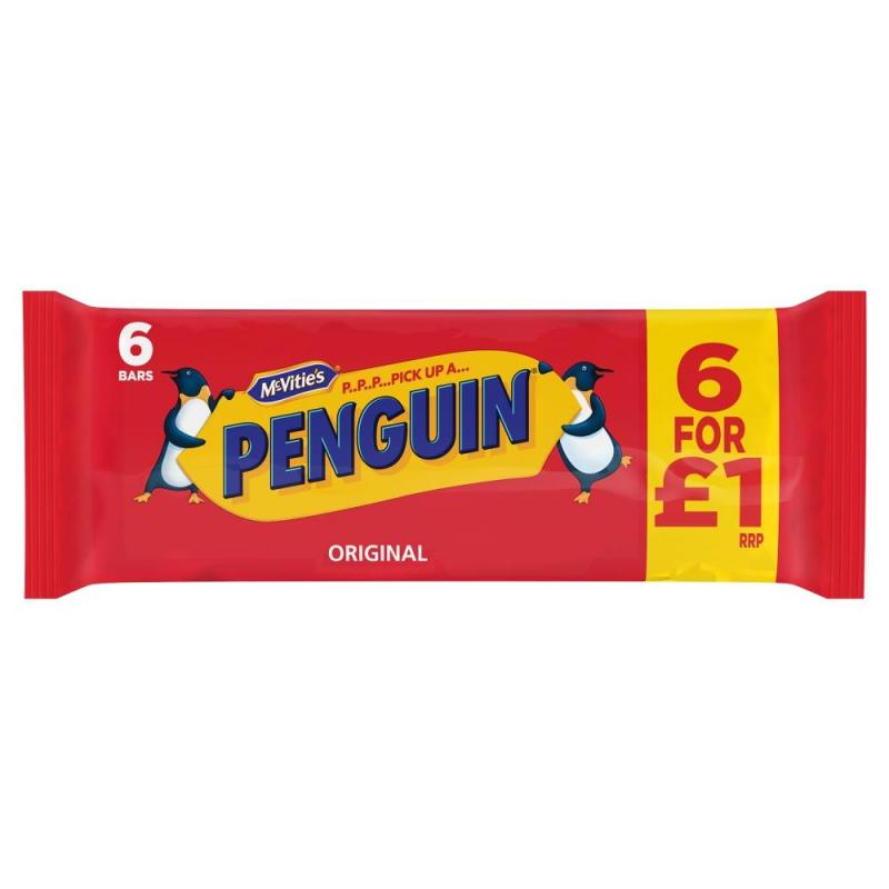 Mcvities Penguin Chocolate 8 pack
