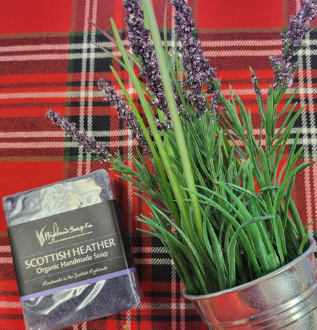 Scottish Heather Organic Handmade Soap