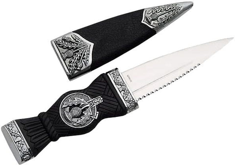Plain Top Thistle Sgian Dubh