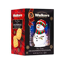 Walkers Mini Festive Shapes Snowman Box shortbread
