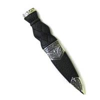 Plain Handle, Plain top - Thistle Metalwork Sgian Dubh