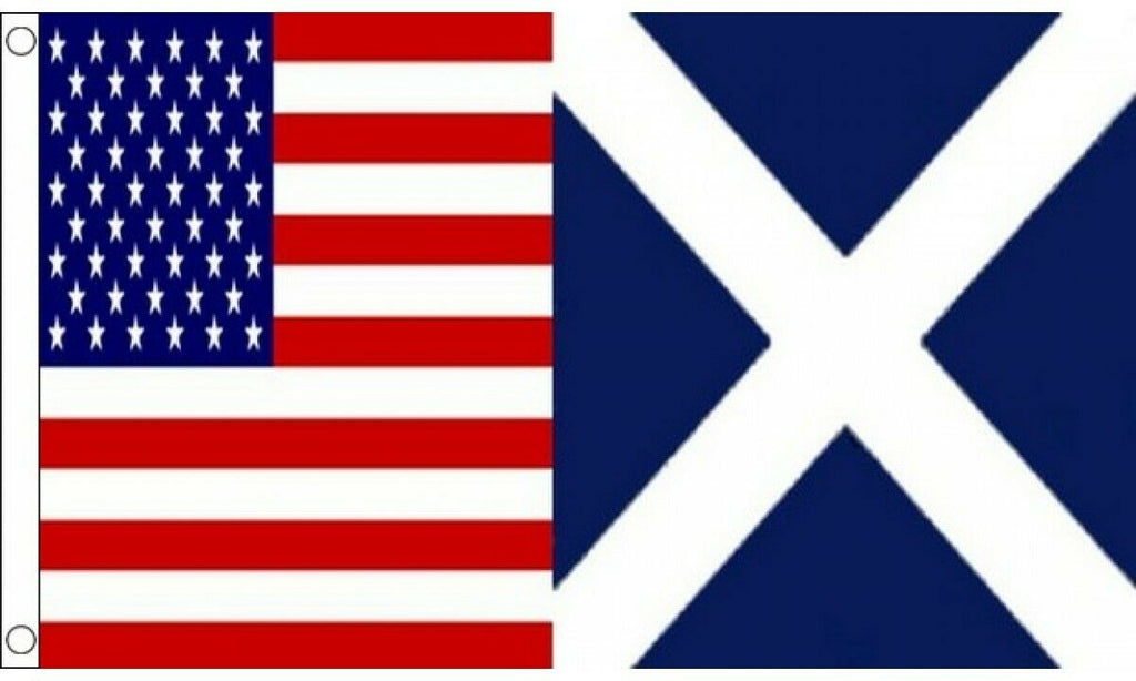 USA/ Scotland Friendship Flag