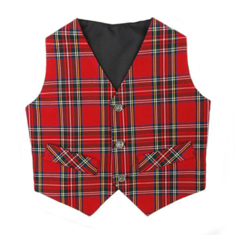 Tartan Plaid Waistcoat Vest